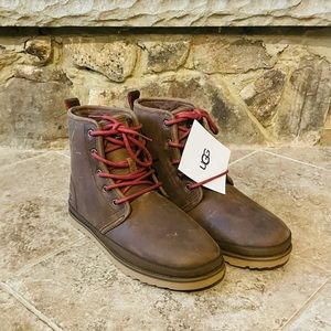 Uggs..Mens harkley waterproof leather boots